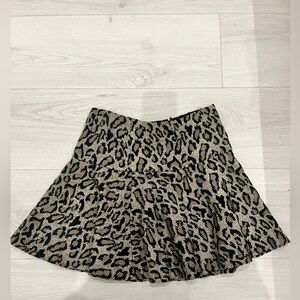 Leopard print Skirt